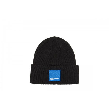 Karl Lagerfeld Knitted Logo Beanie Σκουφάκι Χειμερινό 