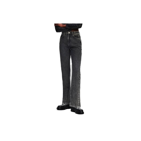 Karl Lagerfeld Hr Straight Denim W-Slit Παντελόνι Τζιν Γυναικείο (236J1106 J192)