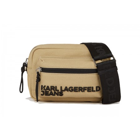 Karl Lagerfeld Utility Canvas Ew Τσαντάκι Χιαστί - Ώμου (240D3098 J294)