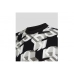 Karl Lagerfeld Relaxed Monogram T-Shirt Ανδρικό (241D1701 J255)