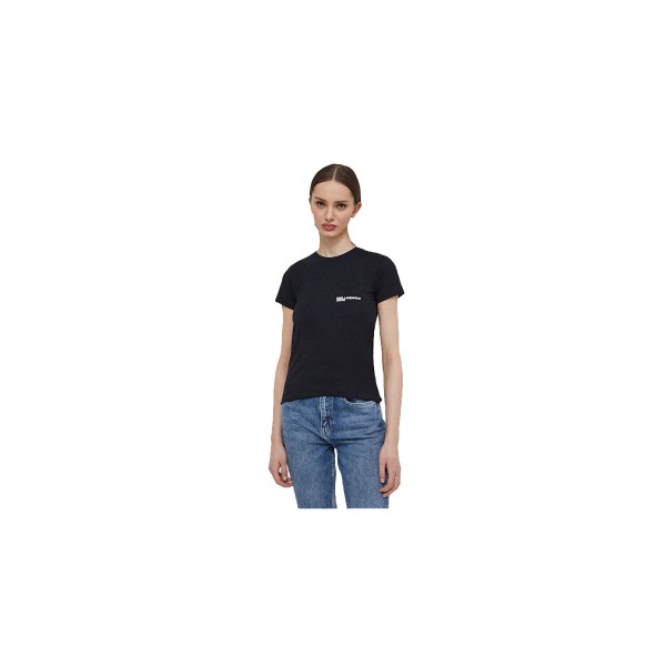 Karl Lagerfeld Slimfit  T-Shirt Γυναικείο (241J1700 J101)