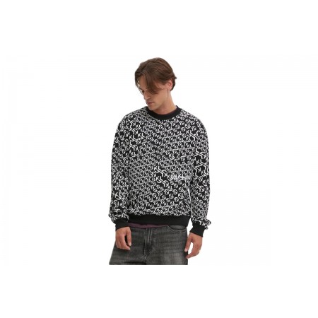 Karl Lagerfeld Regular Monogram Μπλούζα Με Λαιμόκοψη Ανδρική 