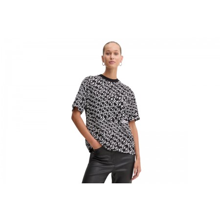 Karl Lagerfeld Regular Sslv Monogram T-Shirt Γυναικείο 