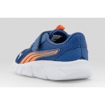 Puma Flexfocus Modern Βρεφικά Sneakers Μπλε Σκούρο, Πορτοκαλί, Λευκά