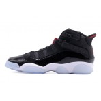 Jordan 6 Rings Παιδικά Μπασκετικά Παπούτσια Μαύρα, Λευκά