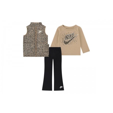 Nike Σετ Φόρμας Με Μπουφάν Αμάνικο 