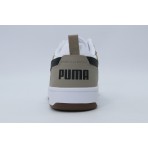 Puma Rebound V6 Low Ανδρικά Sneakers Λευκά, Μαύρα, Πουρό