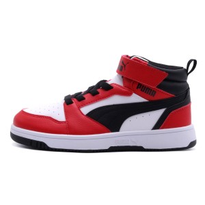 Puma Rebound V6 Mid Sneakers (393832 03)