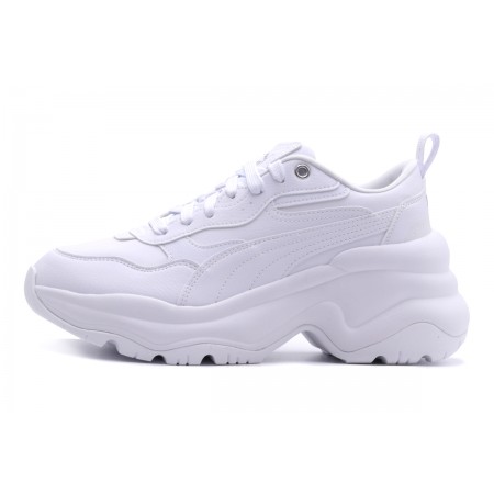 Puma Cilia Wedge Sneakers Λευκά