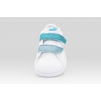 Puma Smash 3.0 L Glitter Velcro V Βρεφικά Sneakers Λευκά, Μπλε