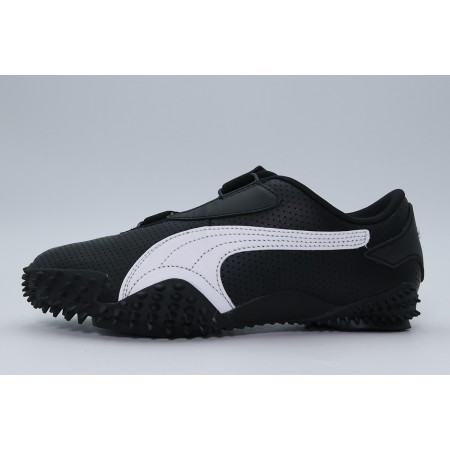Puma Mostro Perforated Sneakers Μαύρα, Λευκά