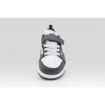 Puma Rebound V6 Low Παιδικά Sneakers Μαύρα, Λευκά