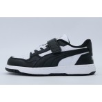 Puma Reb-L Ac+Inf Βρεφικά Sneakers Λευκά, Μαύρα