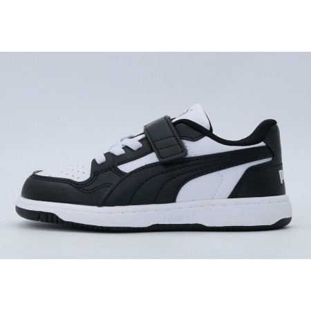 Puma Reb-L Ac+Inf Βρεφικά Sneakers Λευκά, Μαύρα