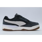 Puma Rebound Retro Ανδρικά Sneakers Μαύρα, Μπεζ, Γκρι Σκούρο, Λευκά