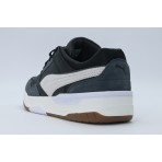 Puma Rebound Retro Ανδρικά Sneakers Μαύρα, Μπεζ, Γκρι Σκούρο, Λευκά