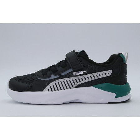 Puma X-Ray 3 Παιδικά Sneakers Μαύρα, Πράσινα, Γκρι