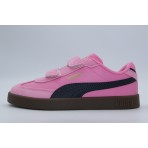Puma Club II Era Παιδικά Sneakers Φούξια, Μαύρα, Καφέ