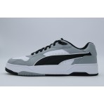 Puma RBD Break Low Ανδρικά Sneakers Λευκά, Γκρι, Μαύρα
