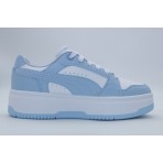 Puma Rebound Femme Low Sneakers Λευκά, Γαλάζια