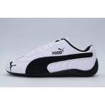 Puma Speedcat Leather Unisex Sneakers Λευκά, Μαύρα