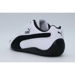 Puma Speedcat Leather Unisex Sneakers Λευκά, Μαύρα