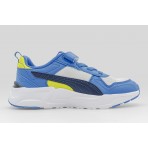 Puma Trinity 2 Παιδικά Sneakers Μπλε, Λευκά, Μπλε Σκούρο, Κίτρινα