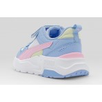 Puma Trinity 2 Παιδικά Sneakers Λιλά, Λευκά, Ροζ, Κίτρινα