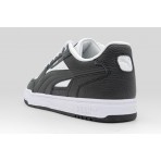 Puma Caven III Plus Ανδρικά Sneakers Λευκά, Μαύρα