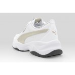 Puma Cilia Mode Metallic Whisper Sneakers Λευκά, Μαύρα, Ασημί