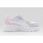 Puma Trinity 2 Βρεφικά Sneakers Λευκά, Γκρι, Ροζ, Κίτρινα
