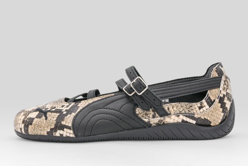 Puma Speedcat Ballet Snake Print Sneakers (405326 01)