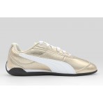 Puma Replicatch Metallic Whisper Sneakers Χρυσά, Λευκά