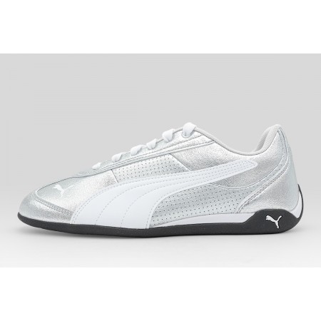 Puma Replicatch Metallic Whisper Sneakers Ασημί, Λευκά