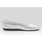 Puma Catch Metallic Whisper Γυναικείες Μπαλαρίνες Ασημί