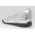 Puma Catch Metallic Whisper Γυναικείες Μπαλαρίνες Ασημί
