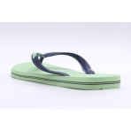 Havaianas Brasil Logo Σαγιονάρες Πράσινες, Μπλε