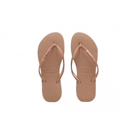 Havaianas Slim Logo Metallic Σαγιονάρες 