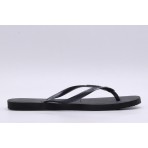 Havaianas Slim Crystal Γυναικείες Σαγιονάρες Μαύρες