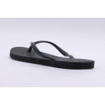 Havaianas Slim Crystal Γυναικείες Σαγιονάρες Μαύρες