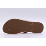 Havaianas Slim Crystal Γυναικείες Σαγιονάρες Μπεζ