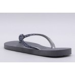 Havaianas Slim Glitter Γυναικείες Σαγιονάρες Γκρι