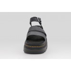 Dr. Martens Mattison 2 Strap Γυναικεία Σανδάλια Μαύρα