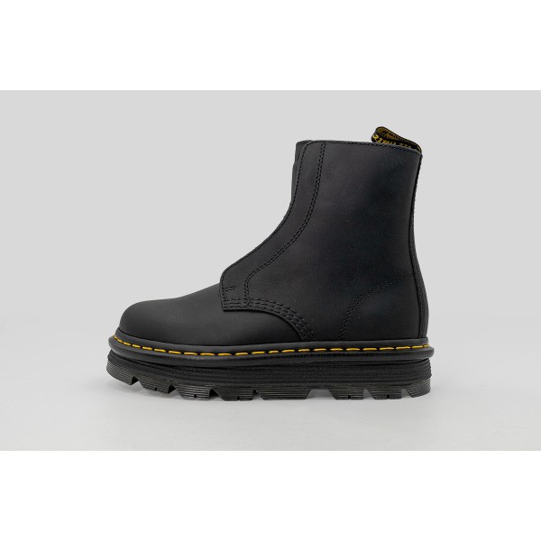 Dr. Martens Zebzag Laceless Slip On Leather Μποτάκια Μόδας (42653001)