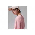 Jordan Brooklyn Essentials Embroidered Παιδικό Κοντομάνικο T-Shirt Ροζ
