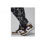 Jordan Brooklyn Fleece Παιδικό Παντελόνι Φόρμας Μαύρο, Λευκό