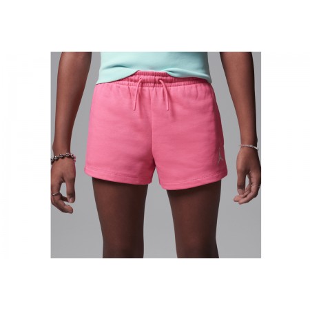 Jordan Brooklyn Essentials Παιδικό Αθλητικό Σορτς Φούξια