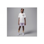 Jordan Summer Bloom Παιδικό Κοντομάνικο T-Shirt Εκρού