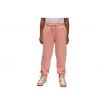 Jordan Brooklyn Fleece Παιδικό Παντελόνι Φόρμας Σομόν