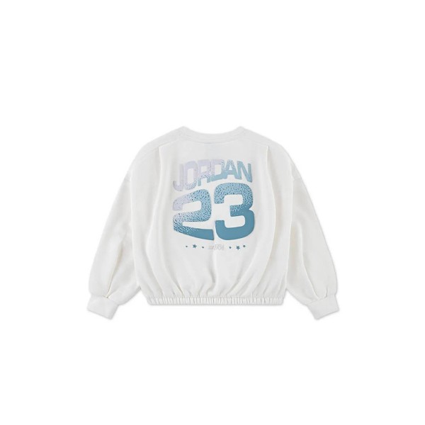 Jordan Jumpman Club Pleated Fleece Cropped Μπλούζα Με Λαιμόκοψη (45F410 782)